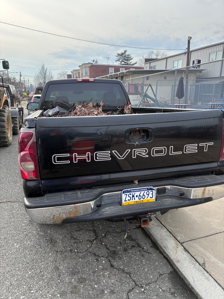 Photographic documentation of the work as submitted to the city's 311 record.