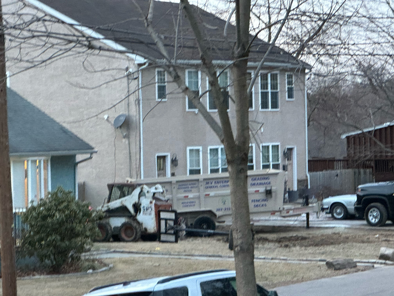 Photographic documentation of the work as submitted to the city's 311 record.