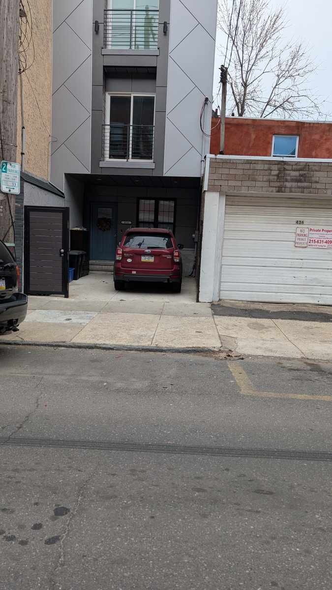 Photographic documentation of the work as submitted to the city's 311 record.