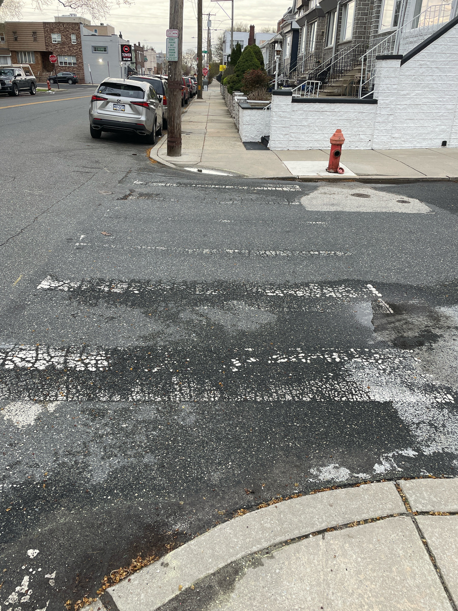 Photographic documentation of the work as submitted to the city's 311 record.