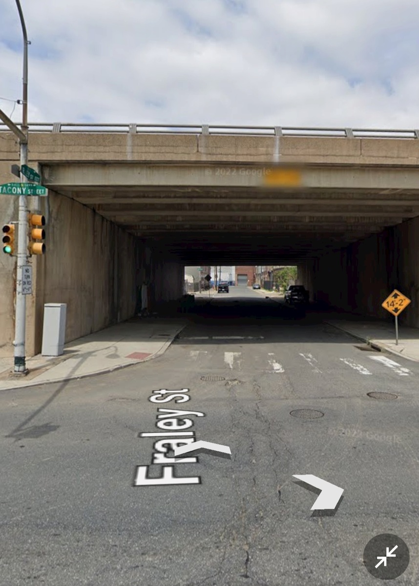 Photographic documentation of the work as submitted to the city's 311 record.