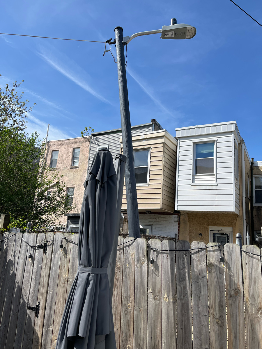 Photographic documentation of the work as submitted to the city's 311 record.