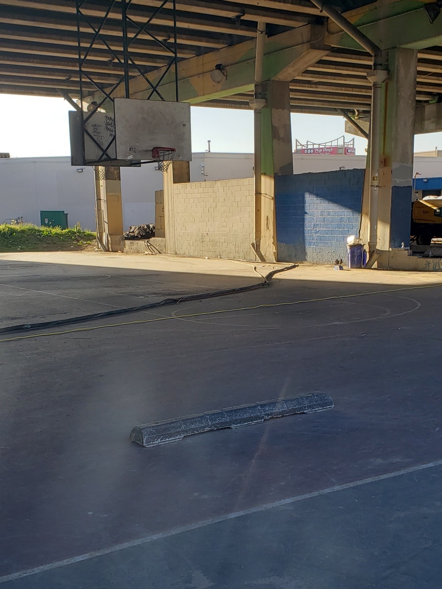 Photographic documentation of the work as submitted to the city's 311 record.