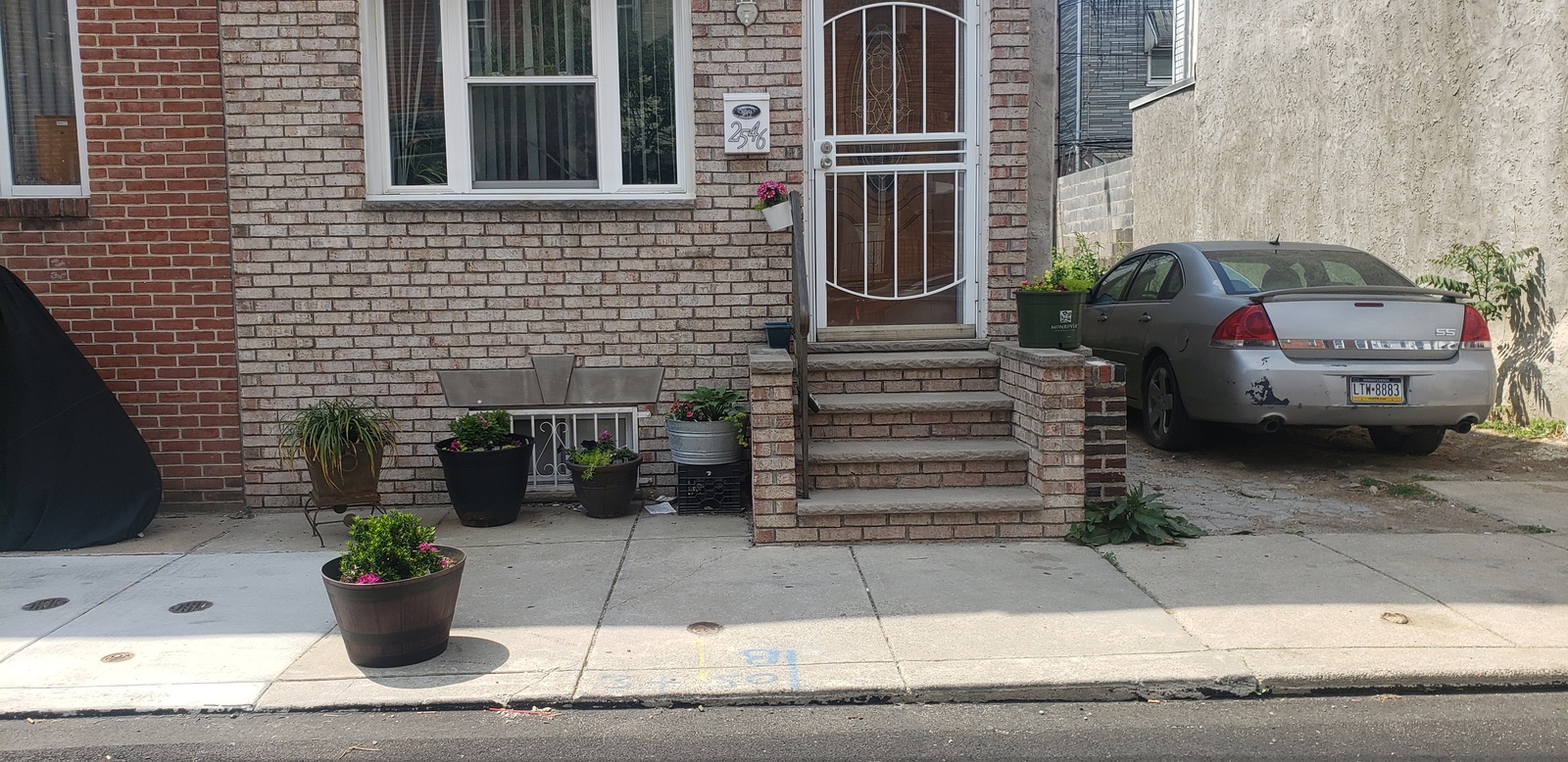 Photographic documentation of the work as submitted to the city's 311 record.