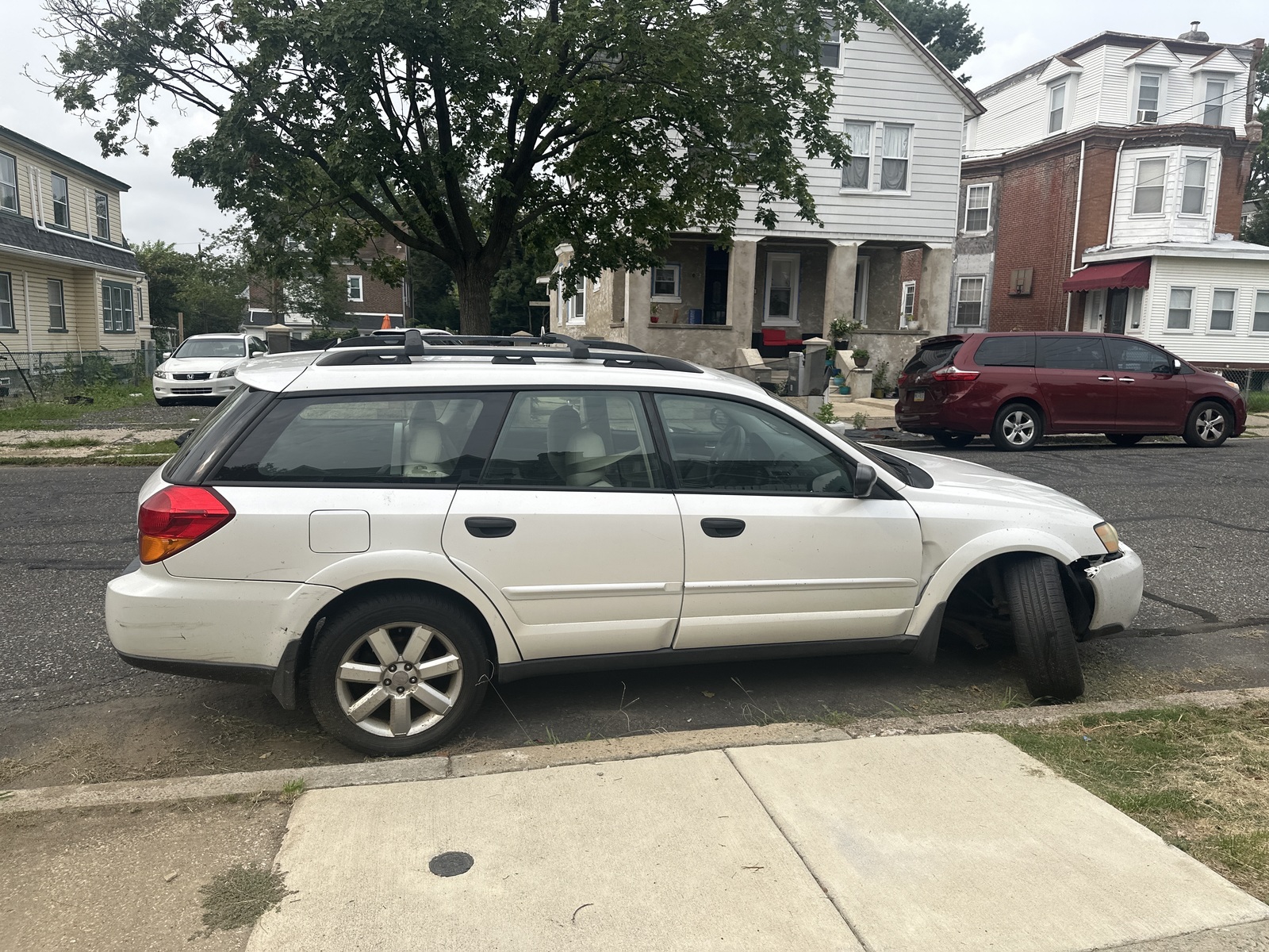 Photographic documentation of the work as submitted to the city's 311 record.
