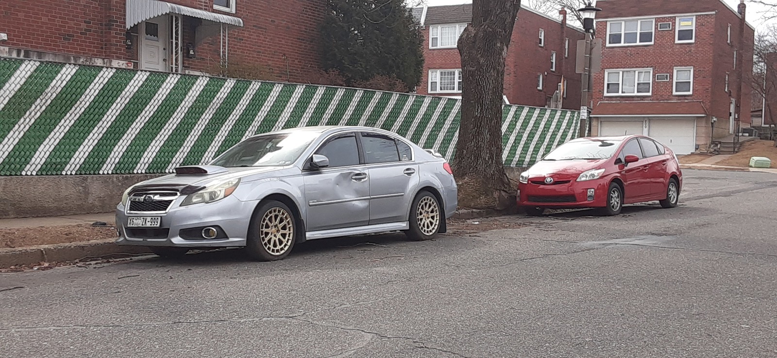 Photographic documentation of the work as submitted to the city's 311 record.