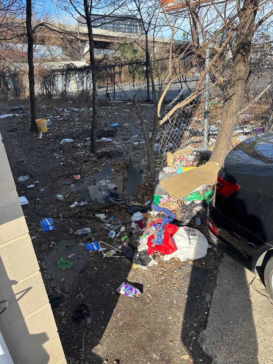 Photographic documentation of the work as submitted to the city's 311 record.