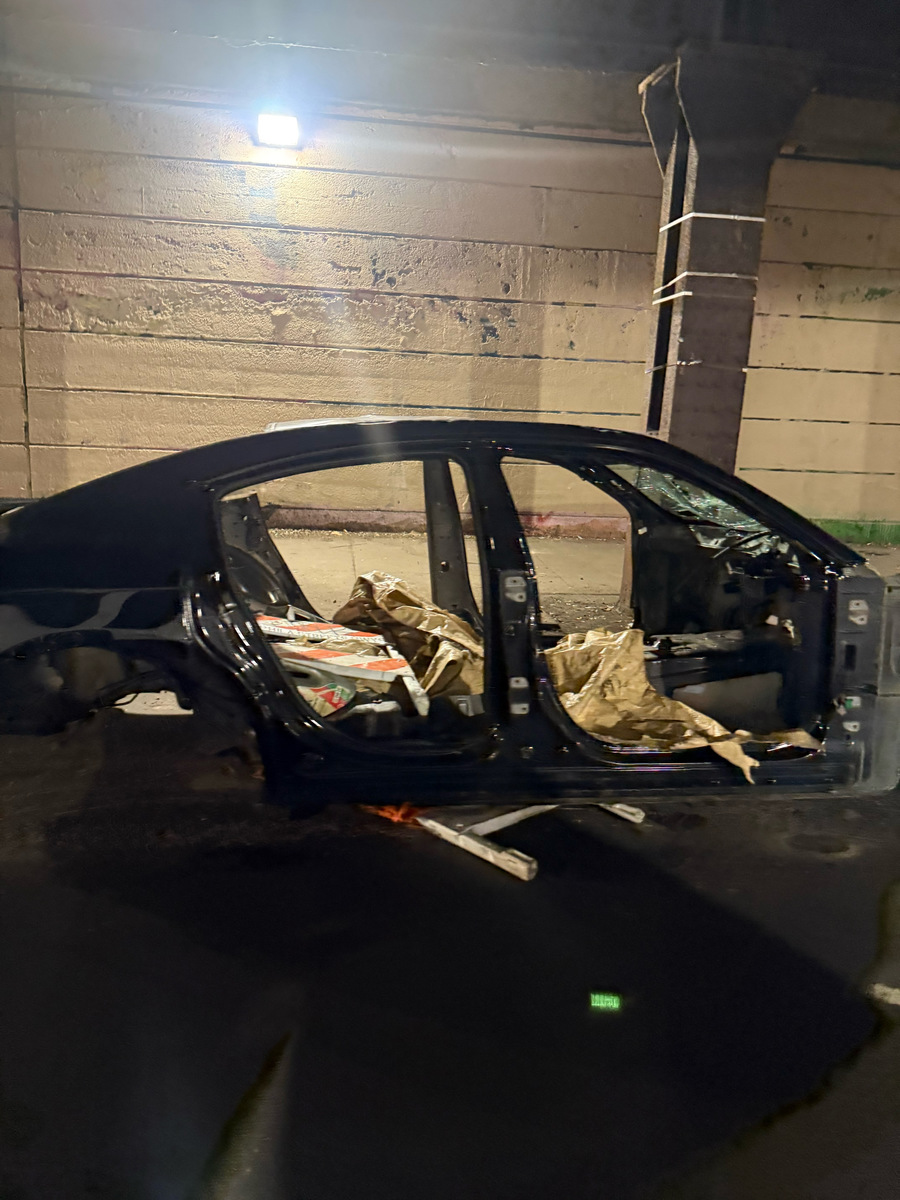 Photographic documentation of the work as submitted to the city's 311 record.