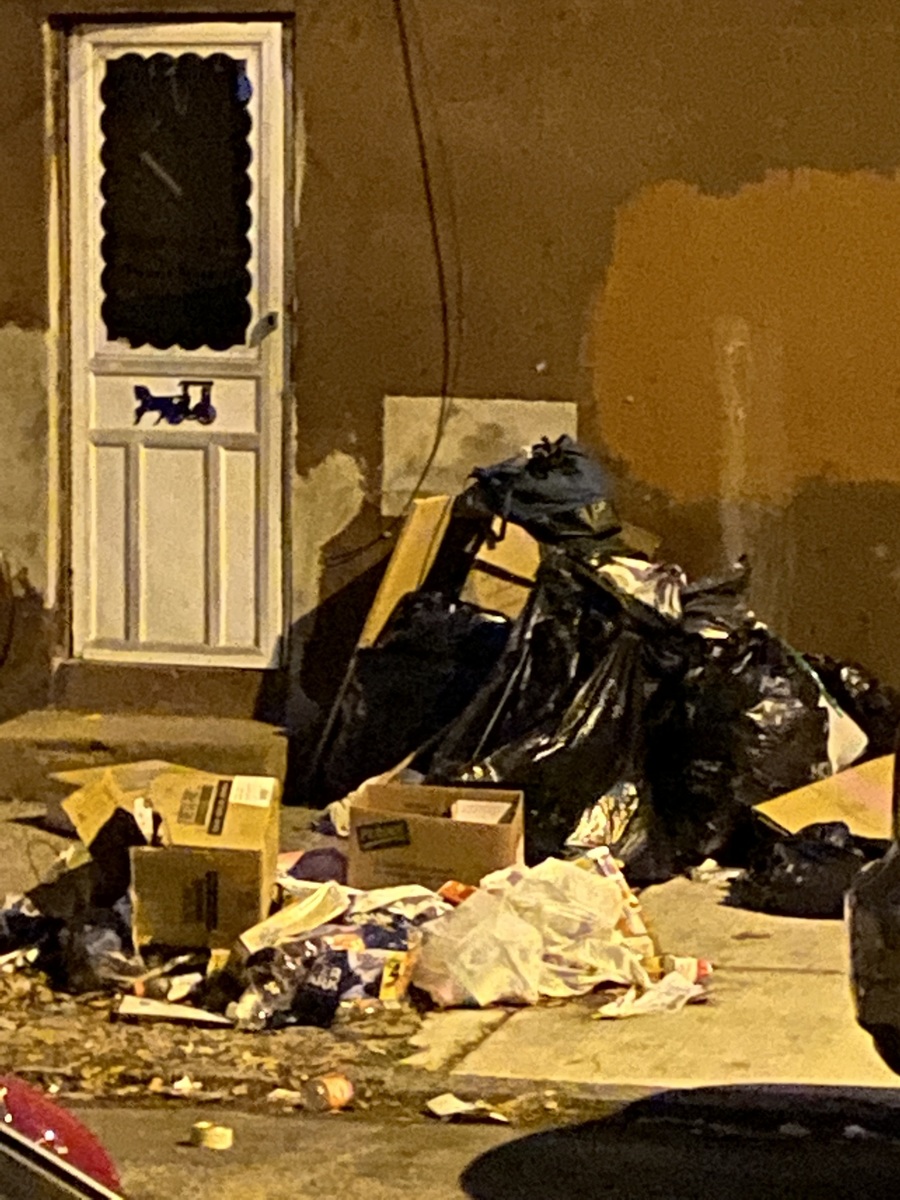 Photographic documentation of the work as submitted to the city's 311 record.