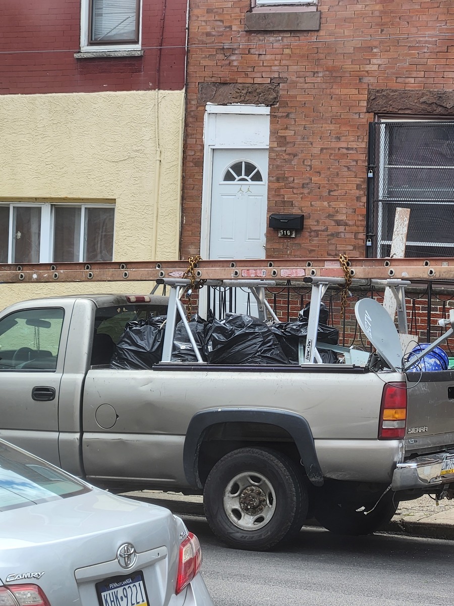 Photographic documentation of the work as submitted to the city's 311 record.