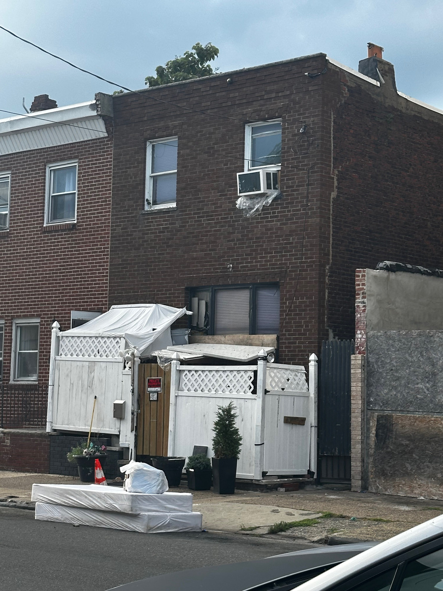 Photographic documentation of the work as submitted to the city's 311 record.