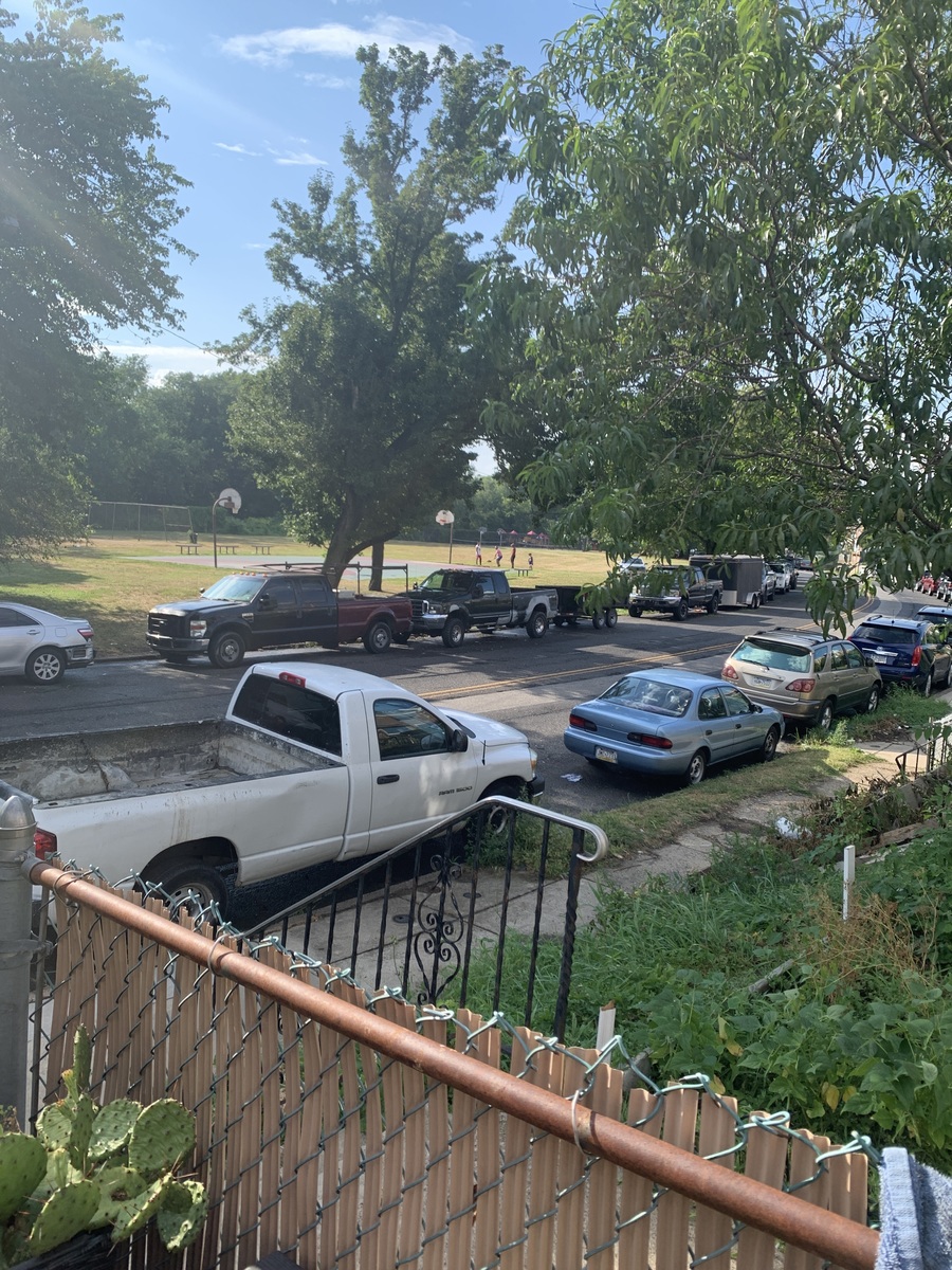 Photographic documentation of the work as submitted to the city's 311 record.