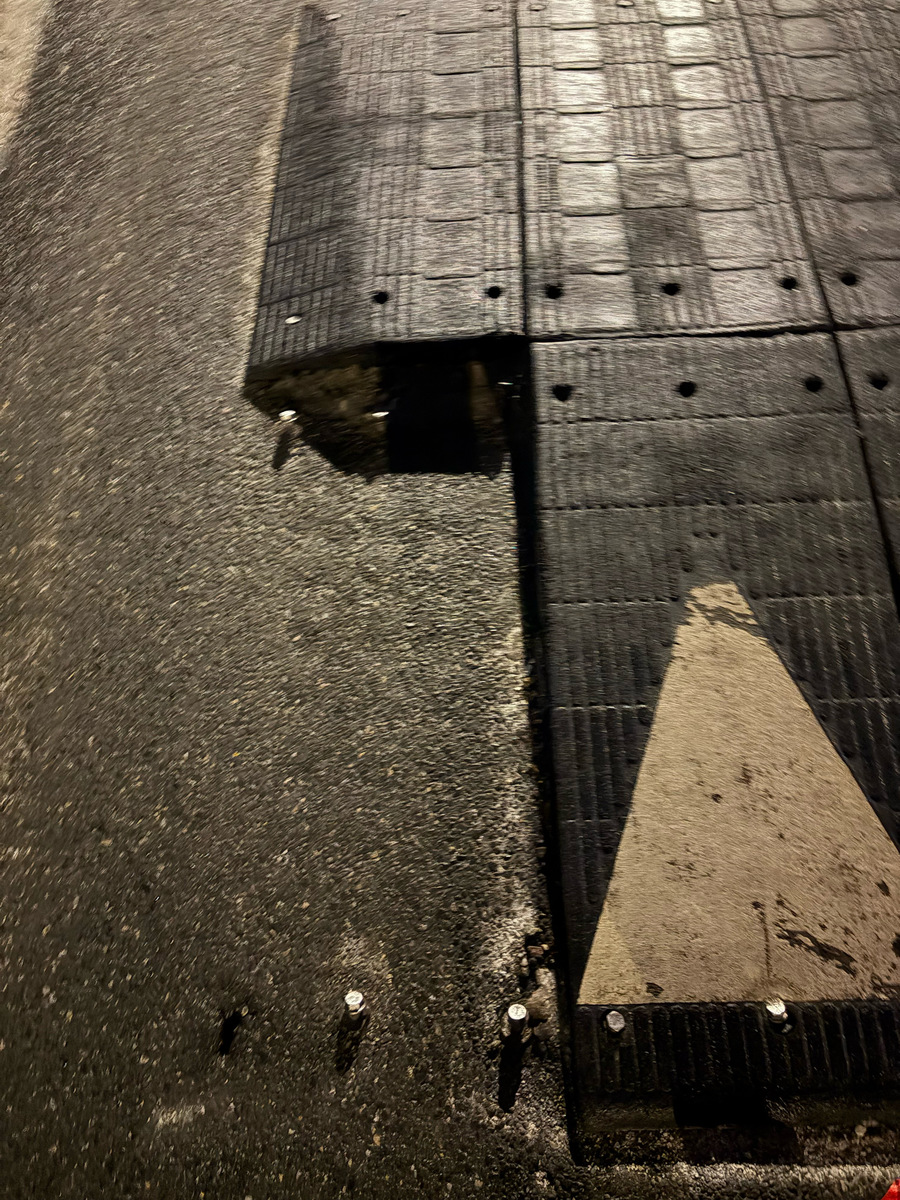 Photographic documentation of the work as submitted to the city's 311 record.