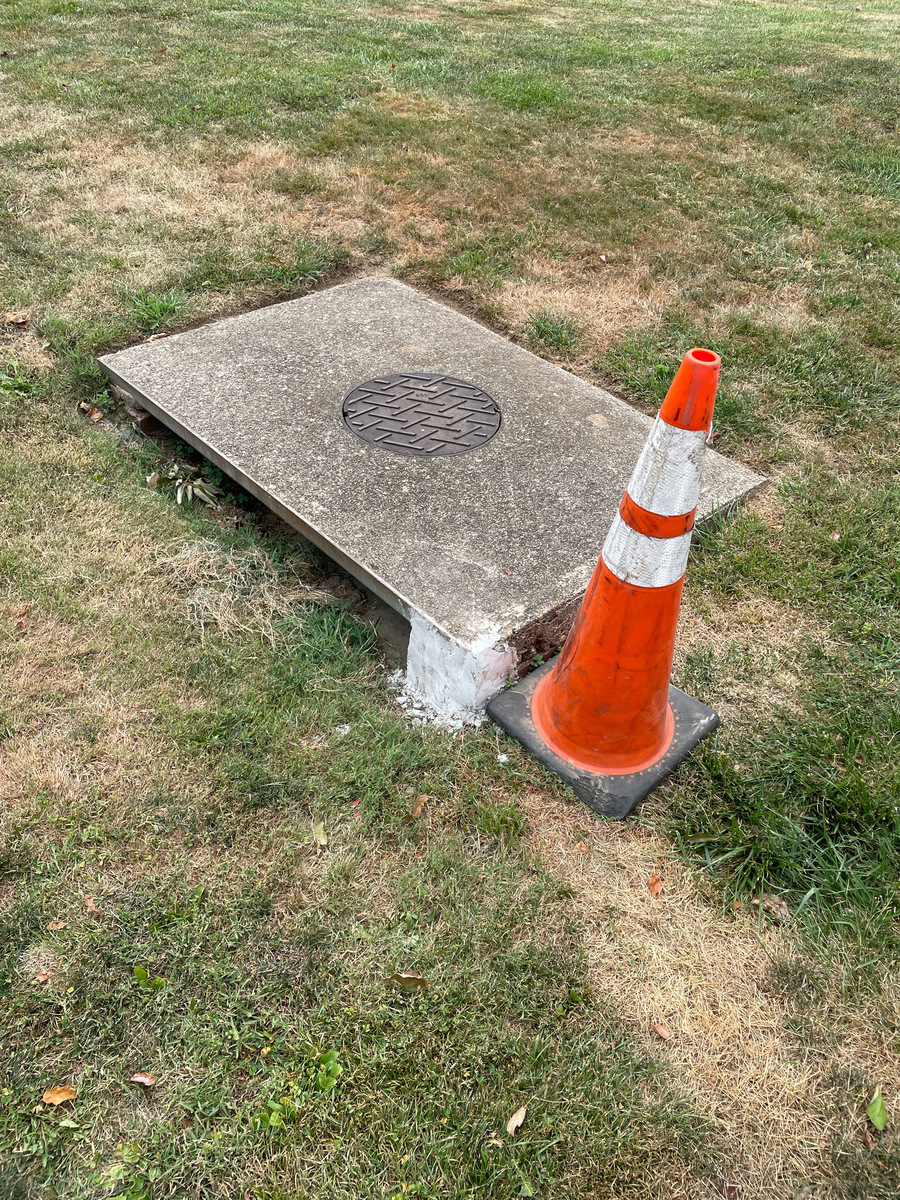 Photographic documentation of the work as submitted to the city's 311 record.