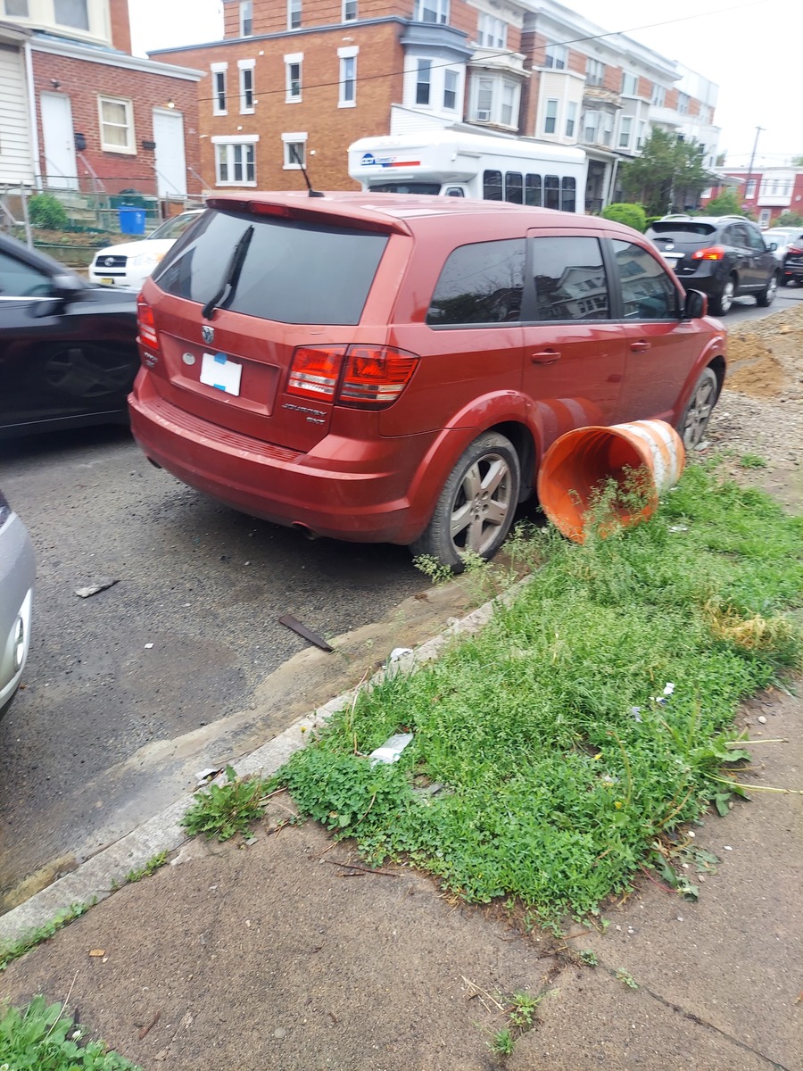 Photographic documentation of the work as submitted to the city's 311 record.