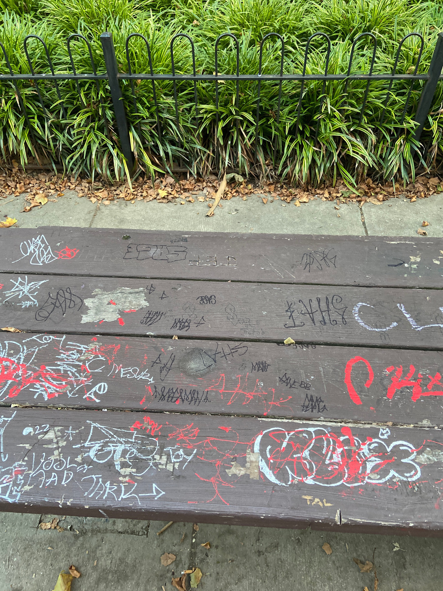 Photographic documentation of the work as submitted to the city's 311 record.