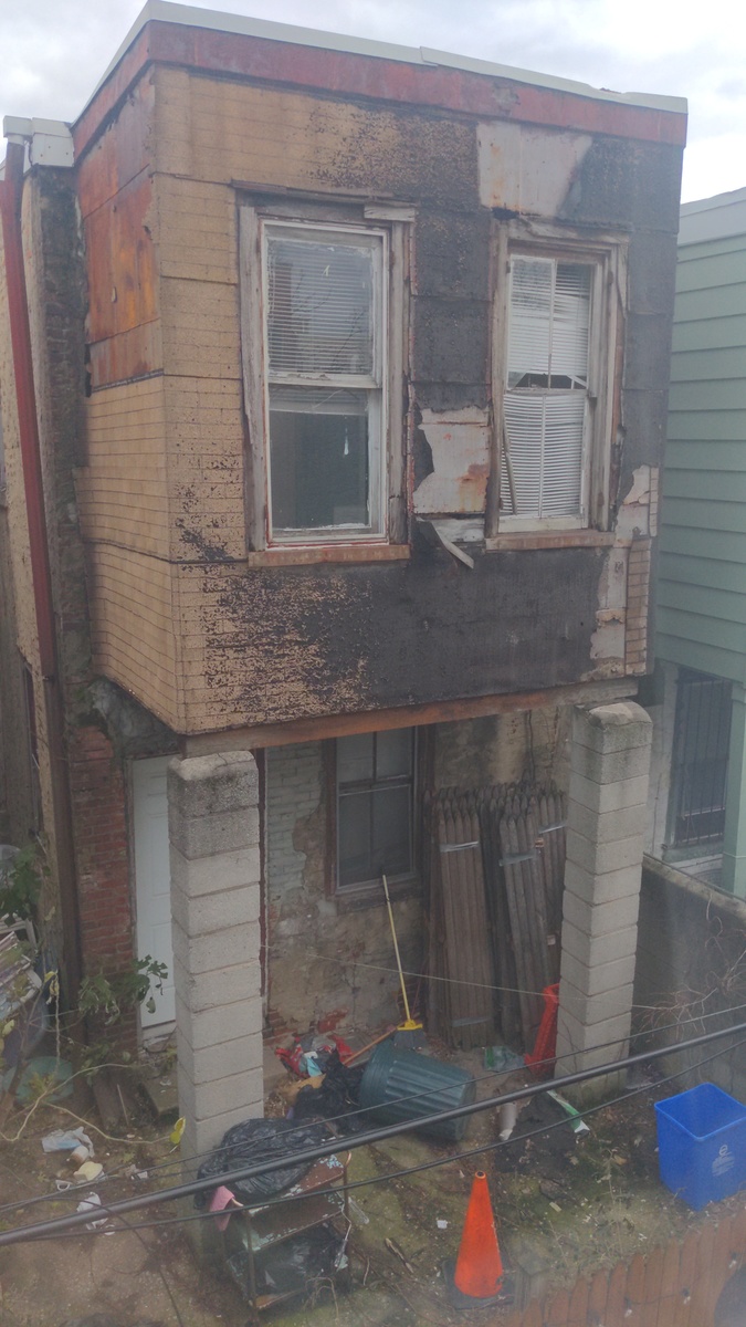 Photographic documentation of the work as submitted to the city's 311 record.