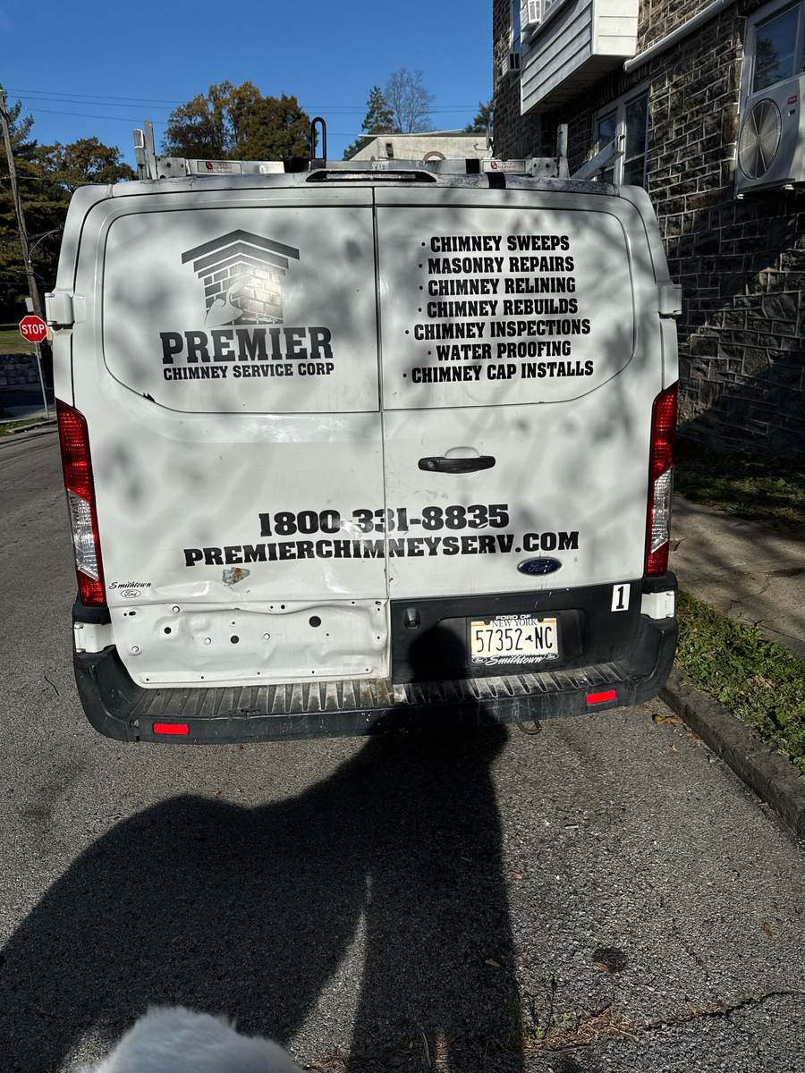 Photographic documentation of the work as submitted to the city's 311 record.
