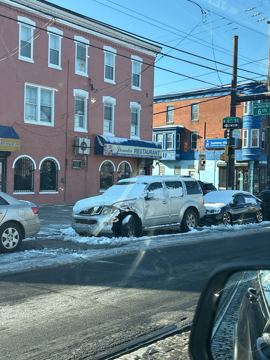 Photographic documentation of the work as submitted to the city's 311 record.
