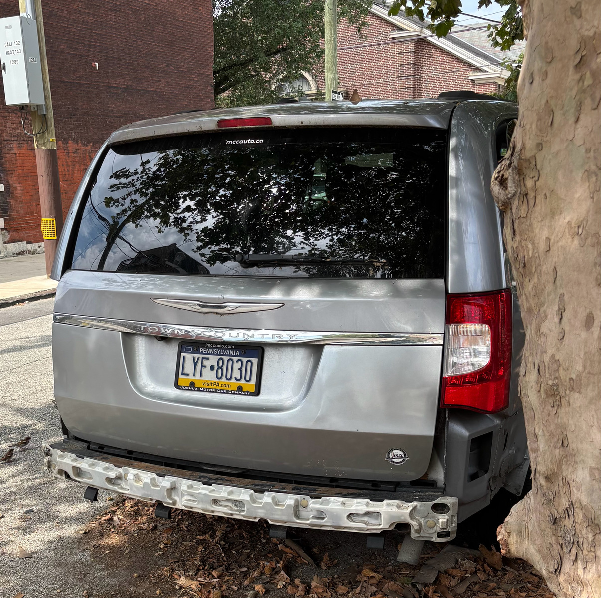 Photographic documentation of the work as submitted to the city's 311 record.