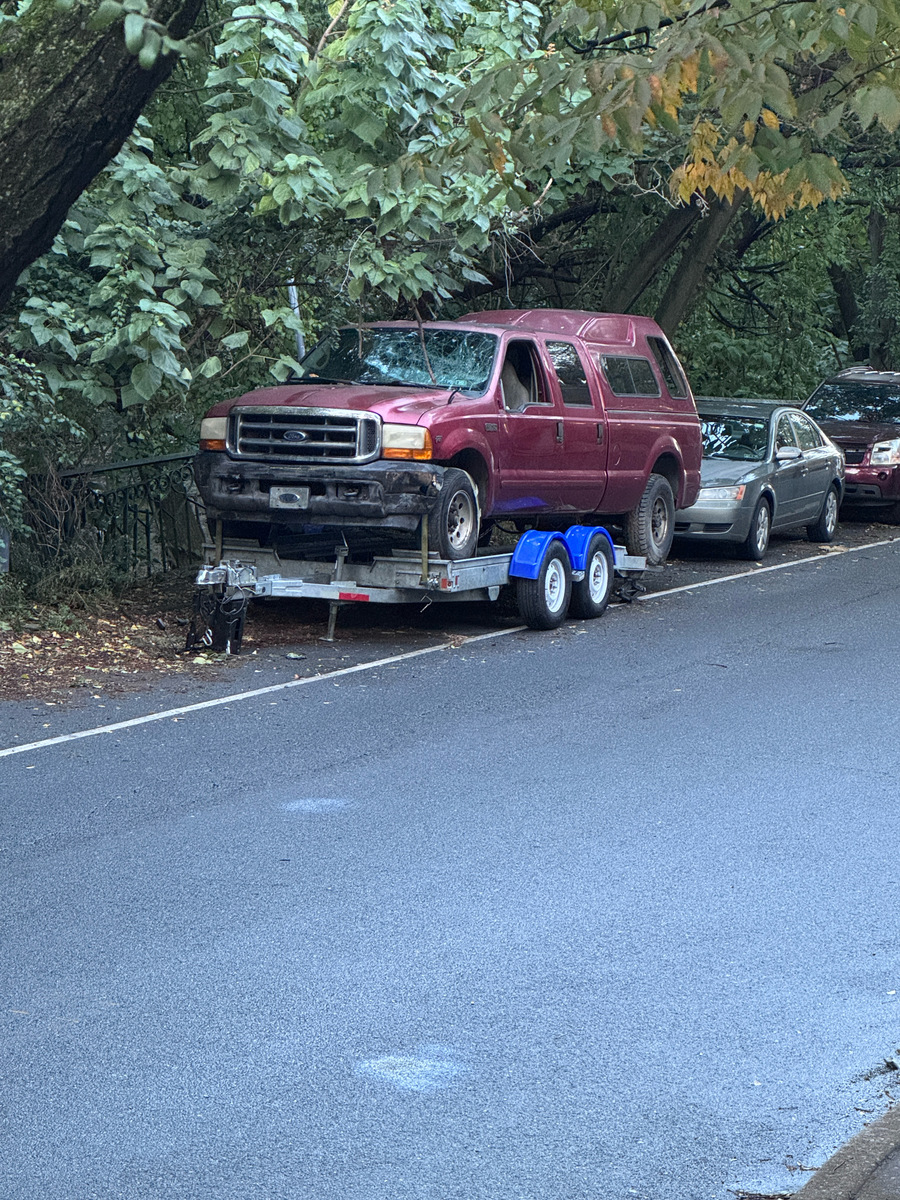 Photographic documentation of the work as submitted to the city's 311 record.