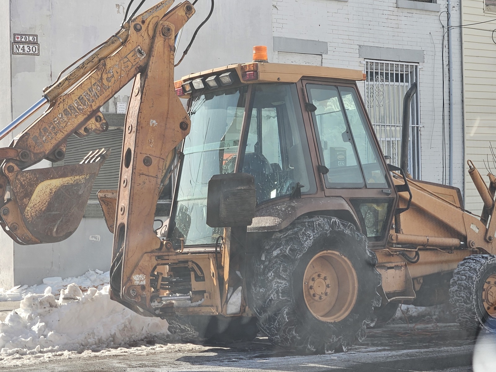 Photographic documentation of the work as submitted to the city's 311 record.