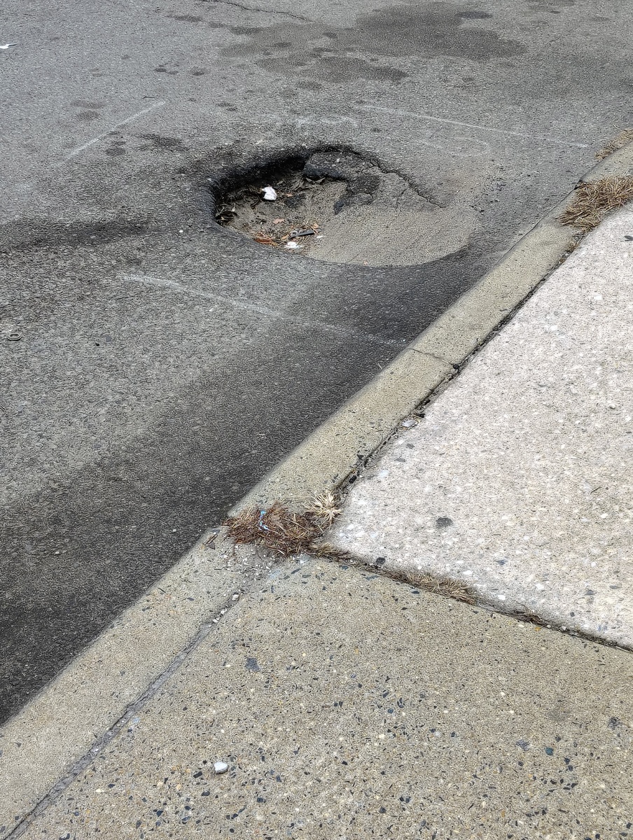 Photographic documentation of the work as submitted to the city's 311 record.