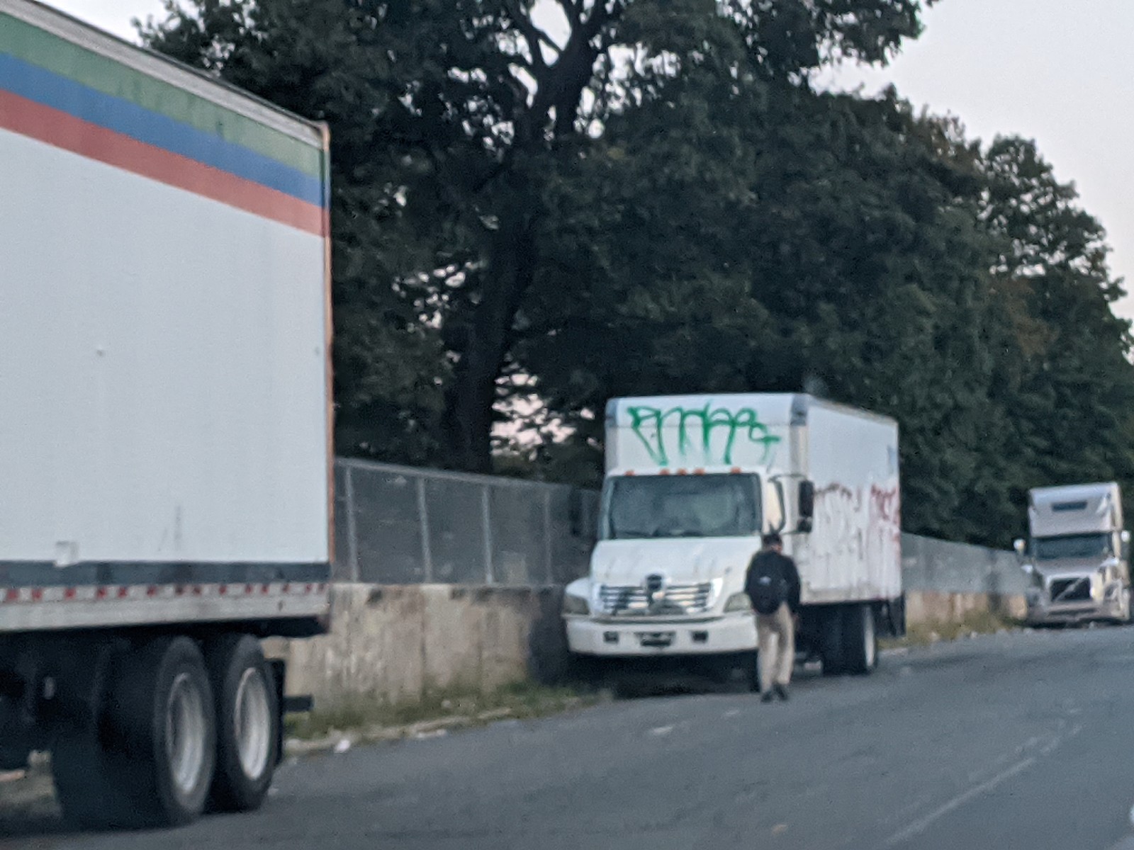 Photographic documentation of the work as submitted to the city's 311 record.