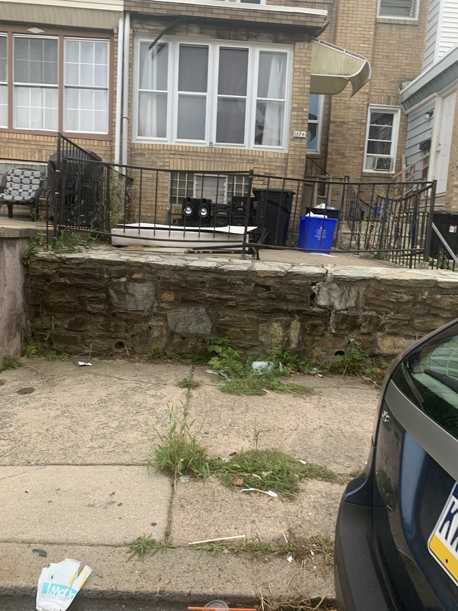 Photographic documentation of the work as submitted to the city's 311 record.
