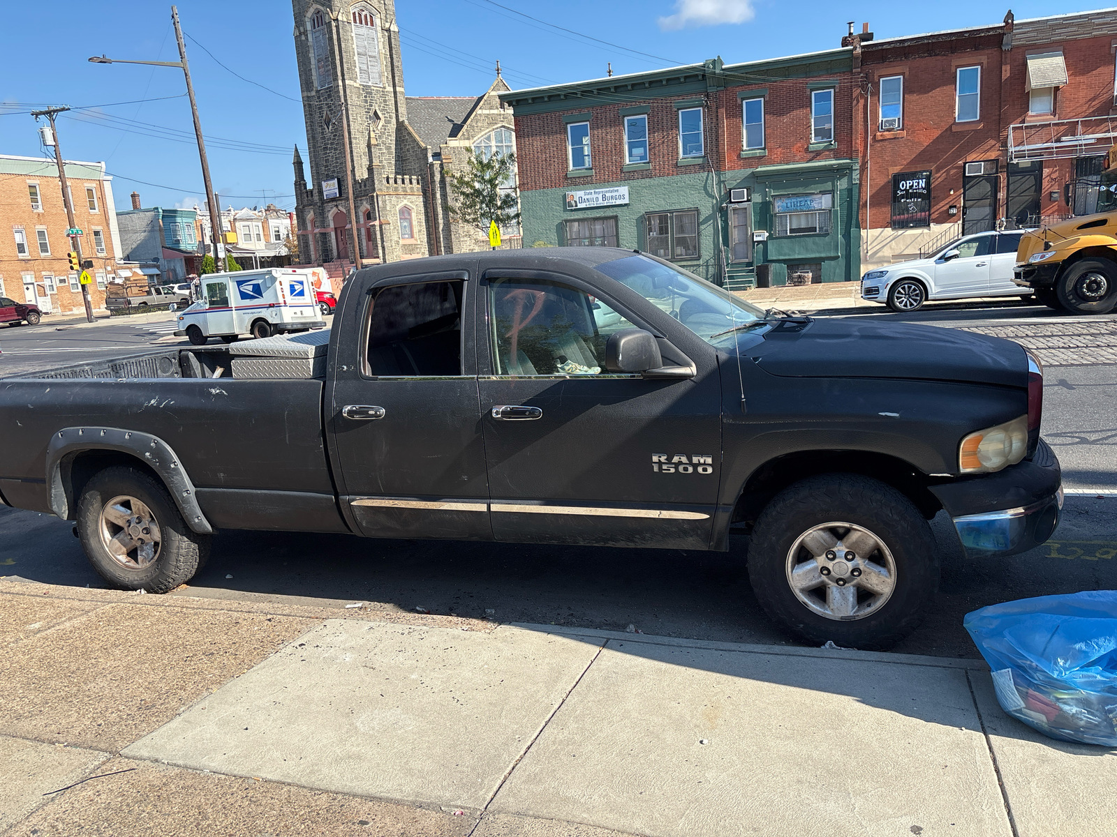 Photographic documentation of the work as submitted to the city's 311 record.