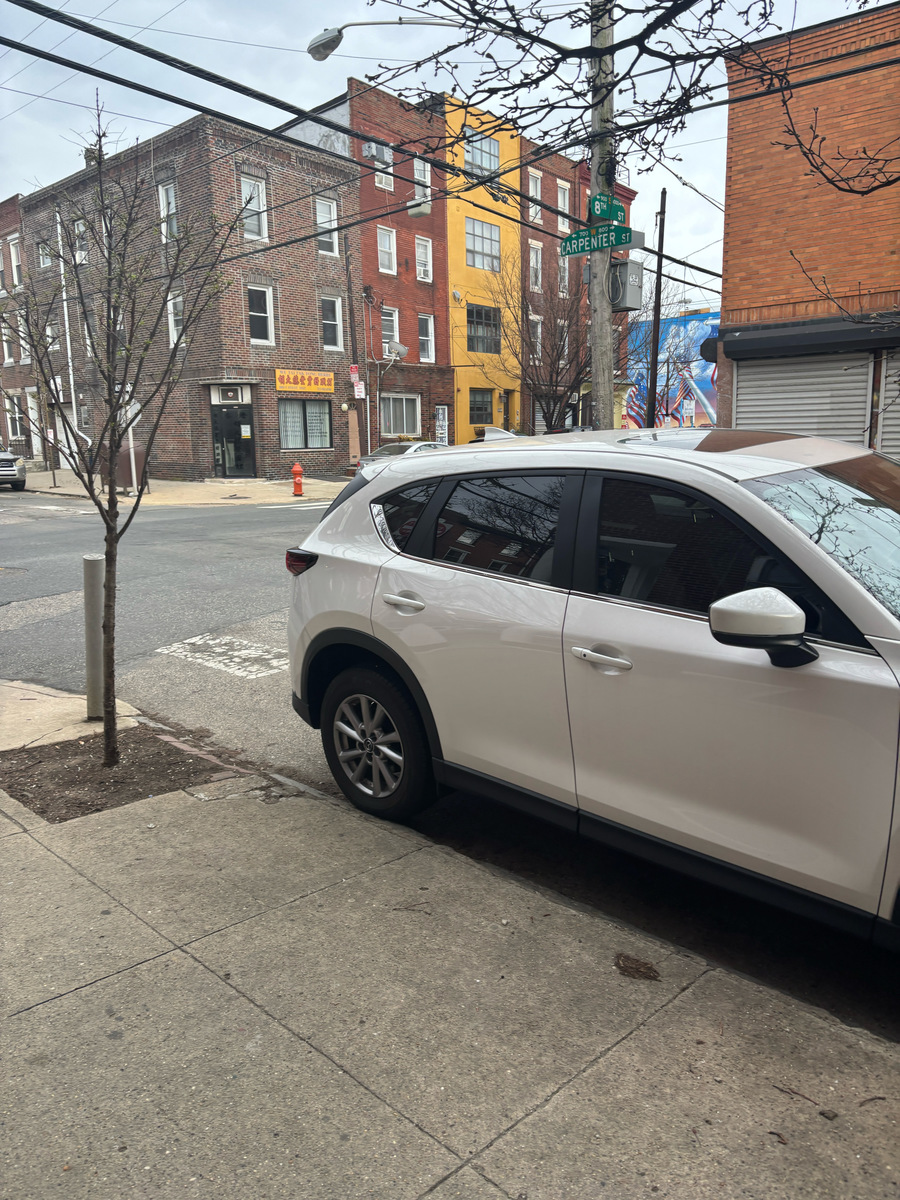 Photographic documentation of the work as submitted to the city's 311 record.