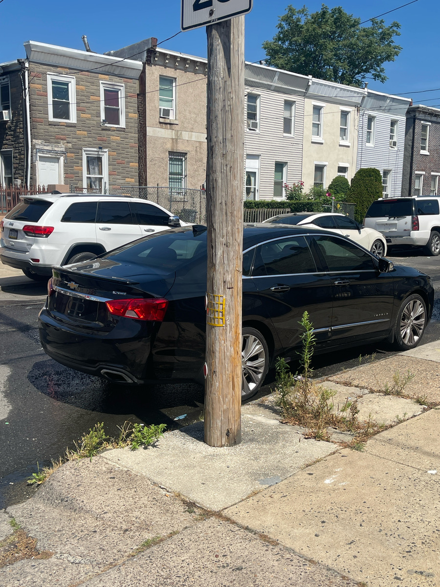 Photographic documentation of the work as submitted to the city's 311 record.