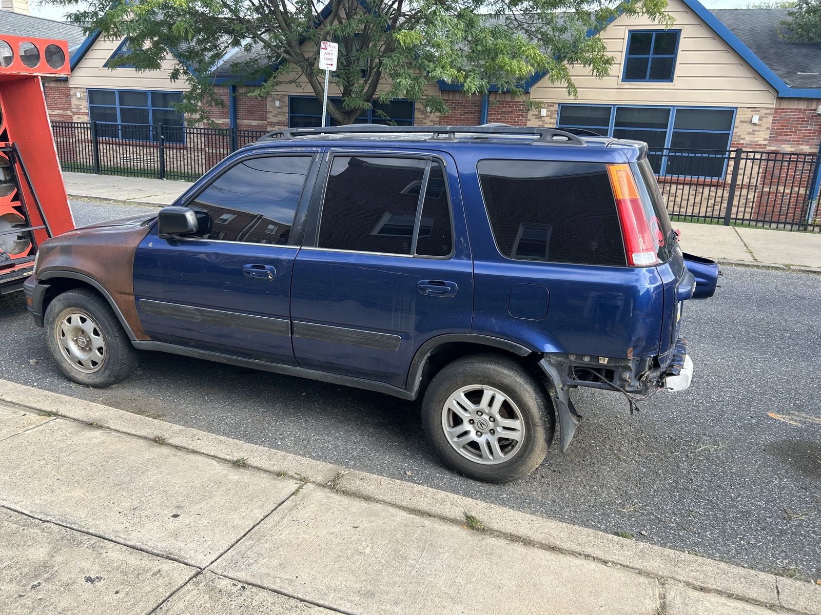 Photographic documentation of the work as submitted to the city's 311 record.