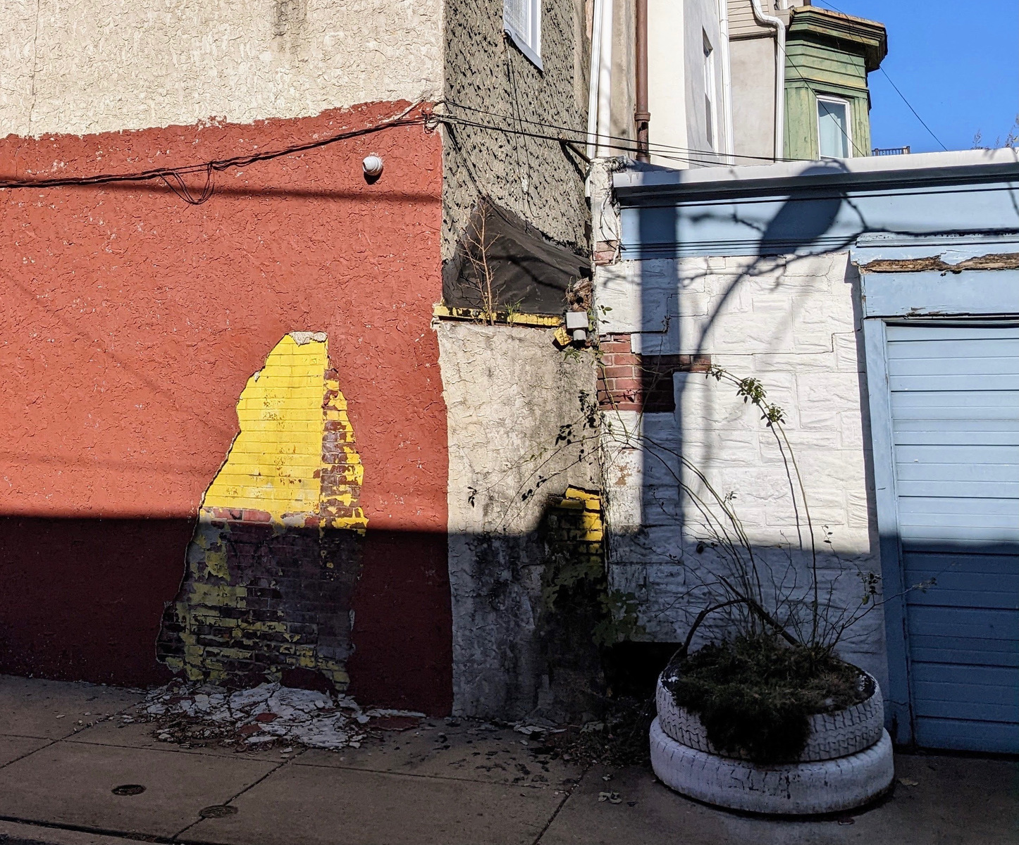 Photographic documentation of the work as submitted to the city's 311 record.