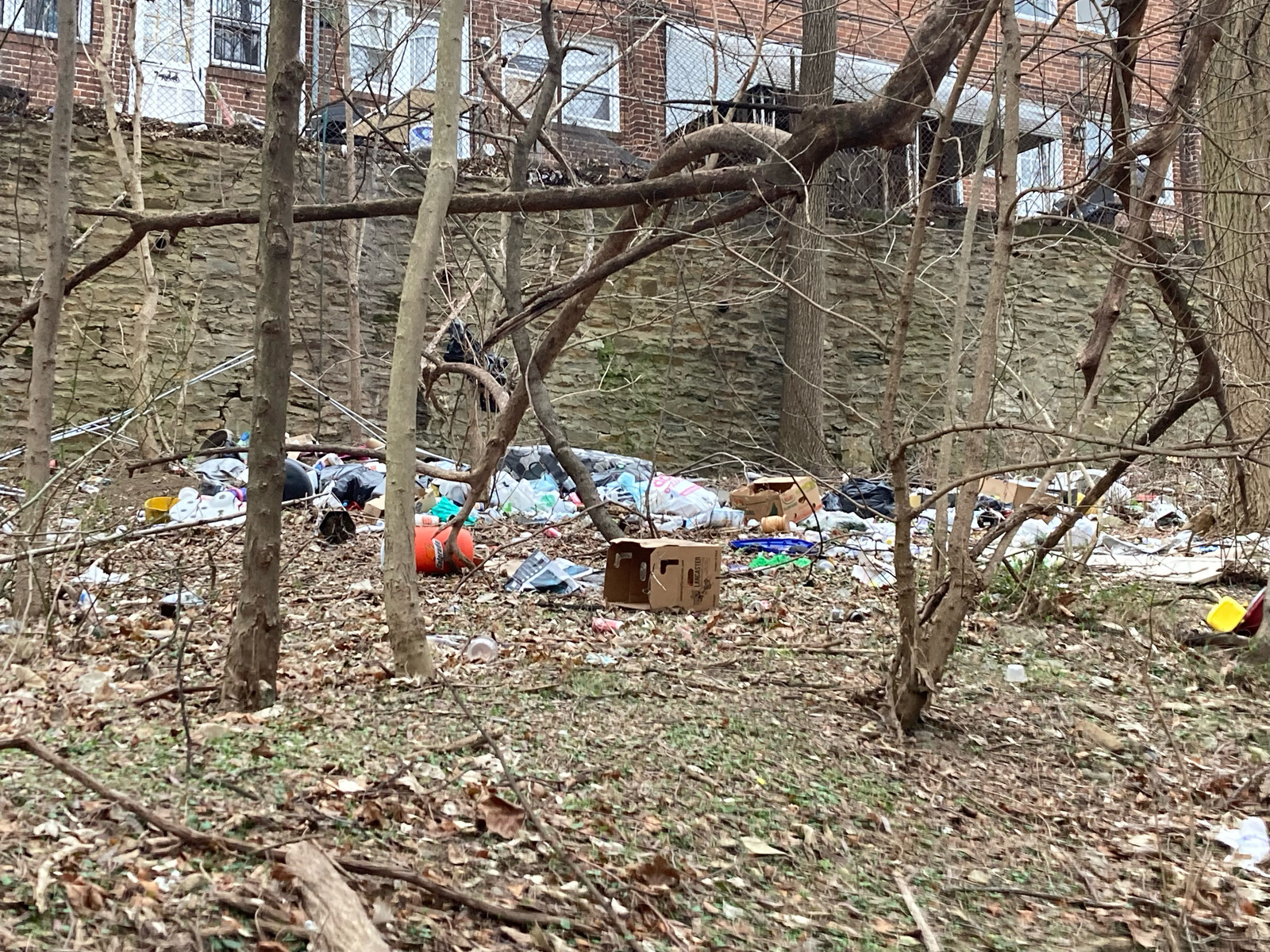 Photographic documentation of the work as submitted to the city's 311 record.