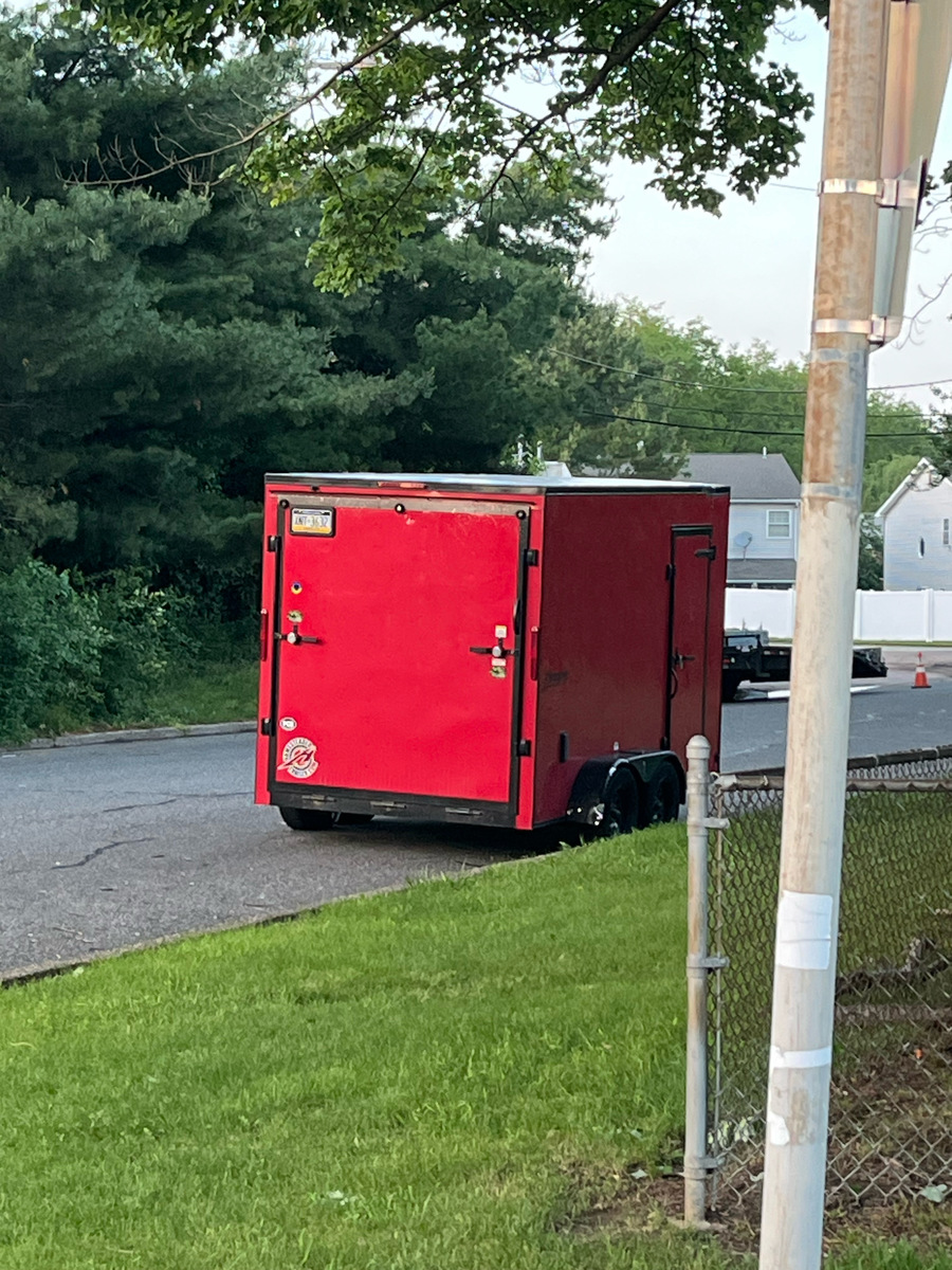 Photographic documentation of the work as submitted to the city's 311 record.