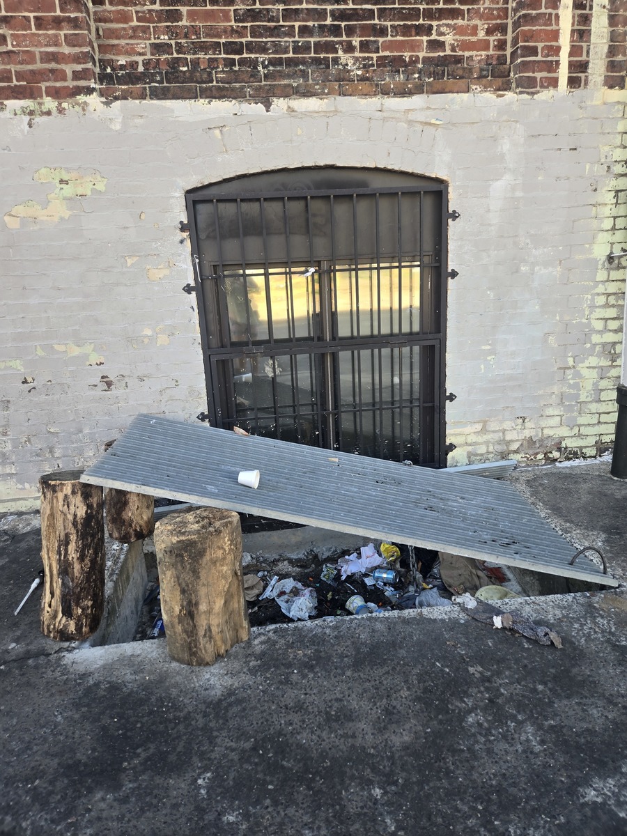Photographic documentation of the work as submitted to the city's 311 record.