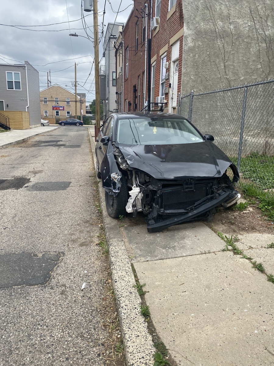 Photographic documentation of the work as submitted to the city's 311 record.
