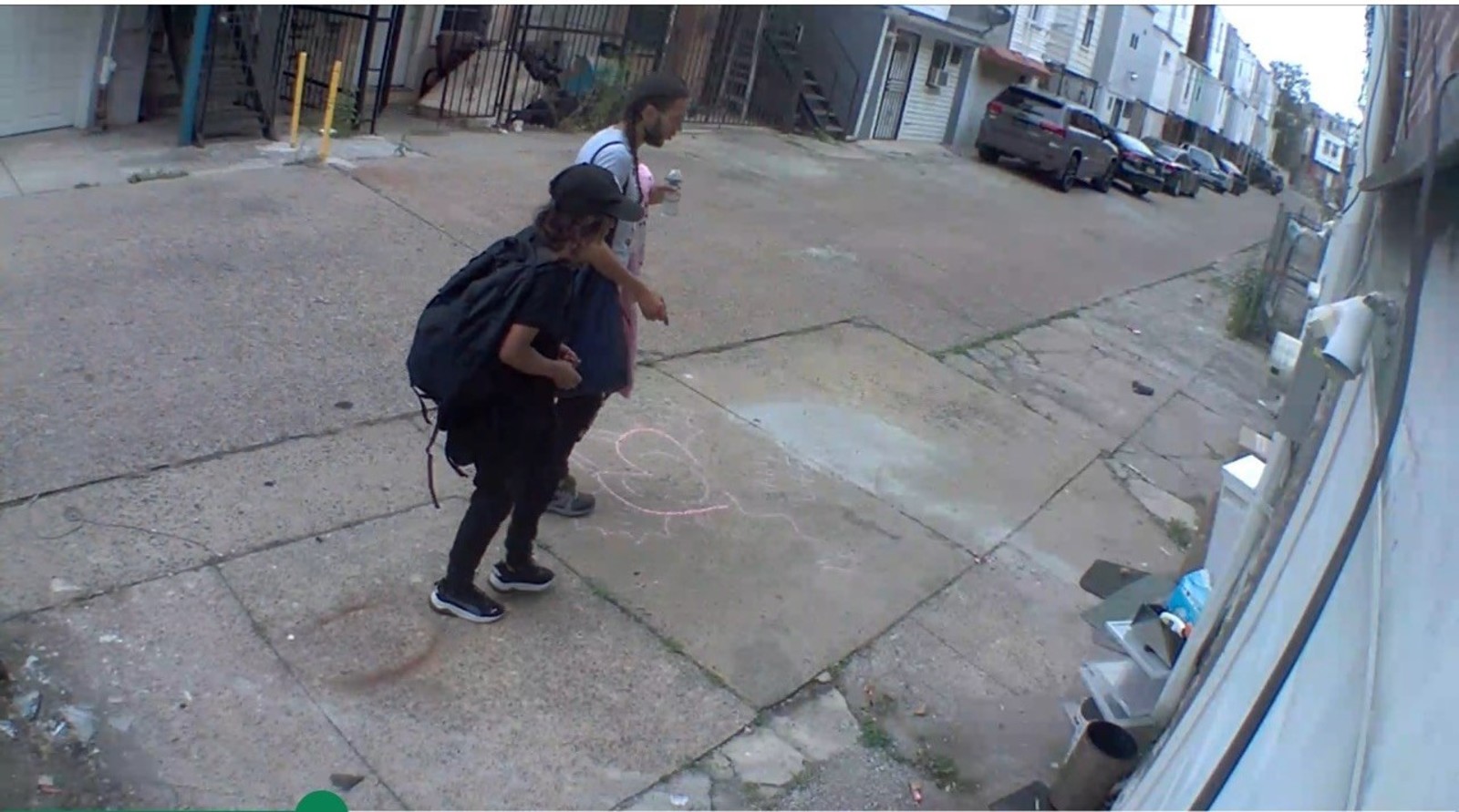 Photographic documentation of the work as submitted to the city's 311 record.