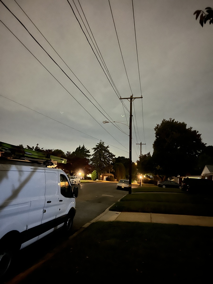 Photographic documentation of the work as submitted to the city's 311 record.