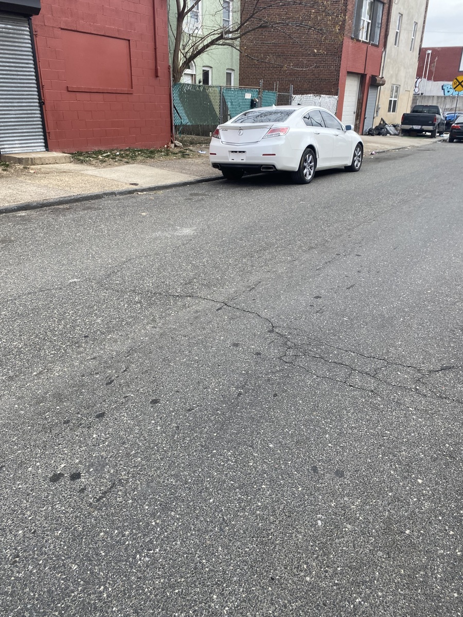 Photographic documentation of the work as submitted to the city's 311 record.