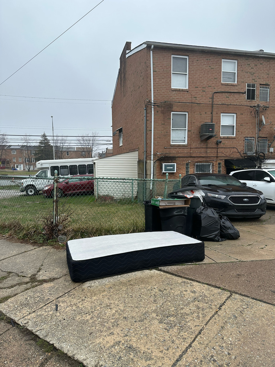 Photographic documentation of the work as submitted to the city's 311 record.