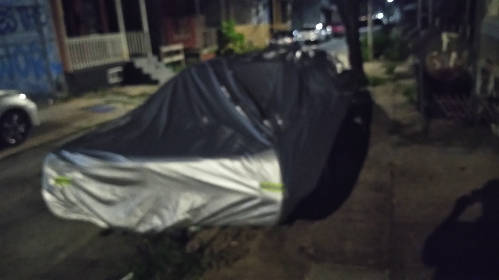 Photographic documentation of the work as submitted to the city's 311 record.