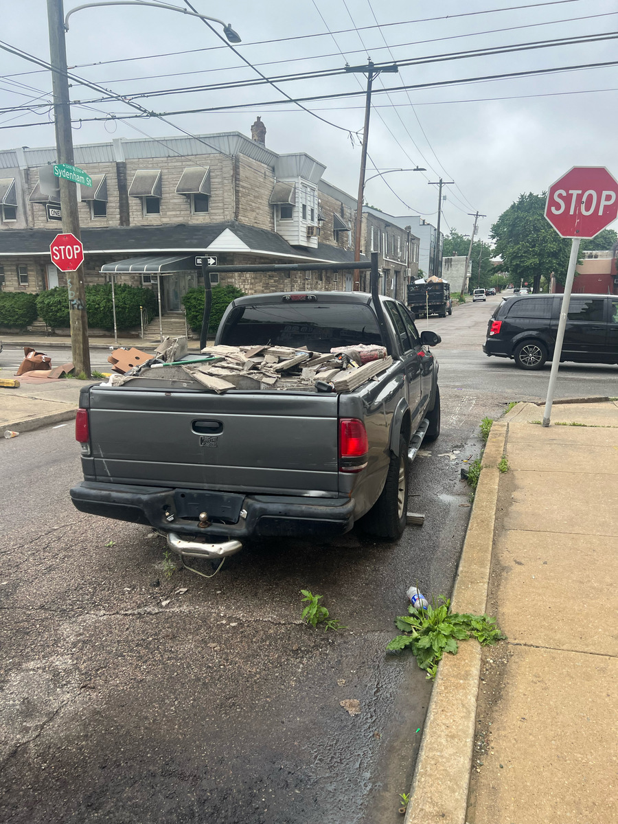Photographic documentation of the work as submitted to the city's 311 record.
