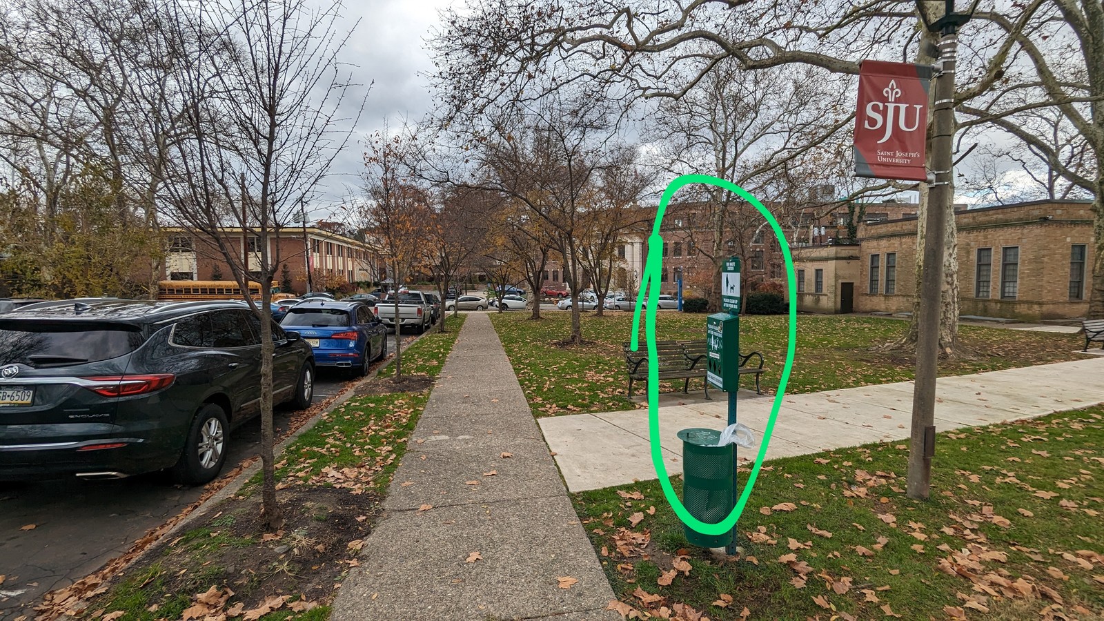 Photographic documentation of the work as submitted to the city's 311 record.