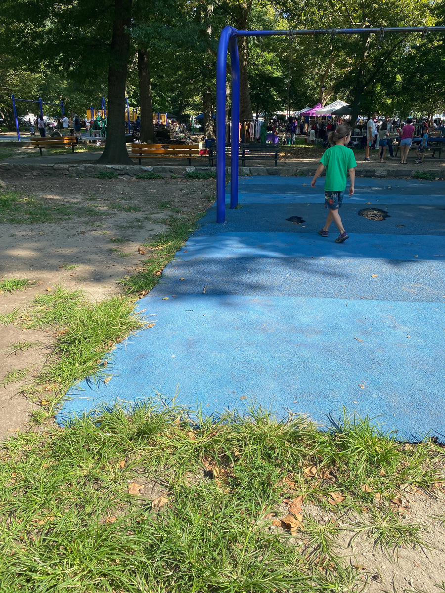 Photographic documentation of the work as submitted to the city's 311 record.