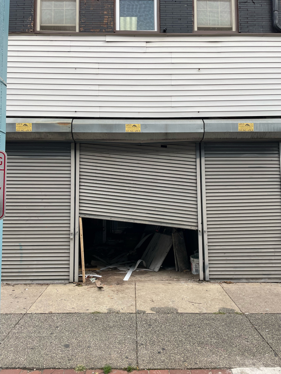 Photographic documentation of the work as submitted to the city's 311 record.