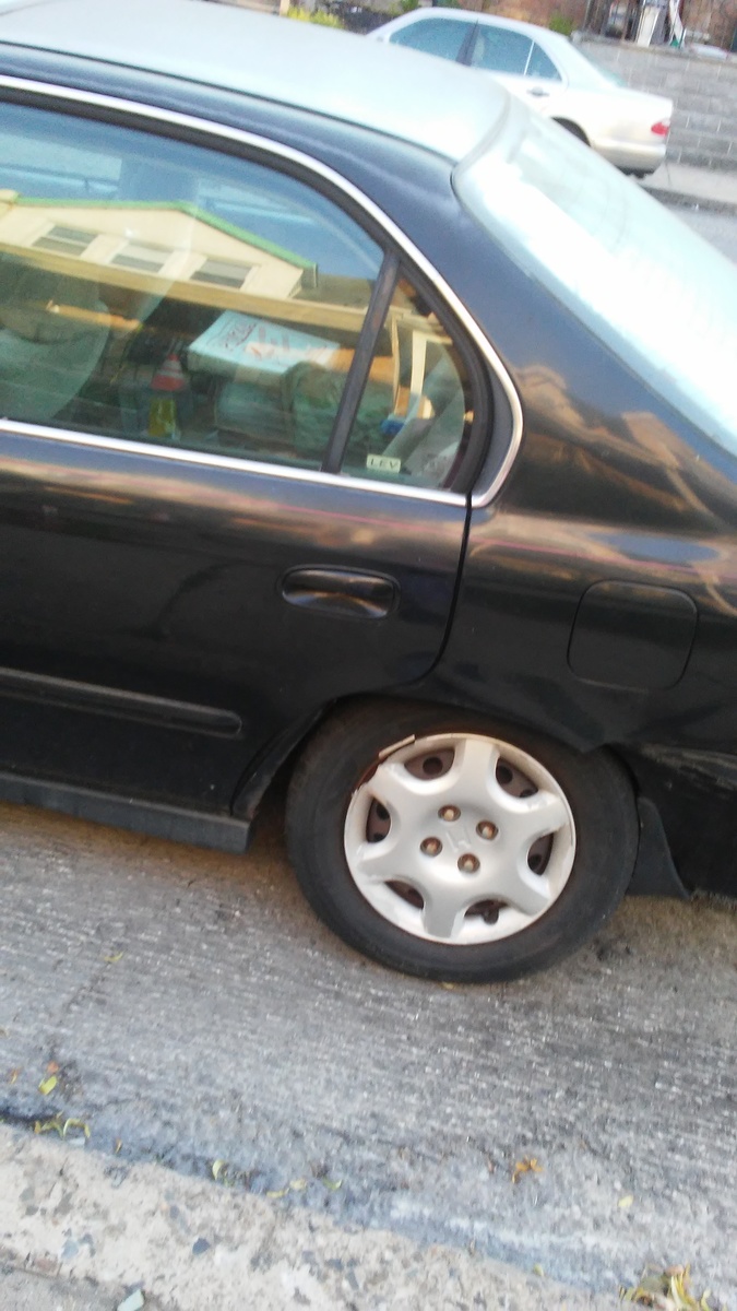 Photographic documentation of the work as submitted to the city's 311 record.
