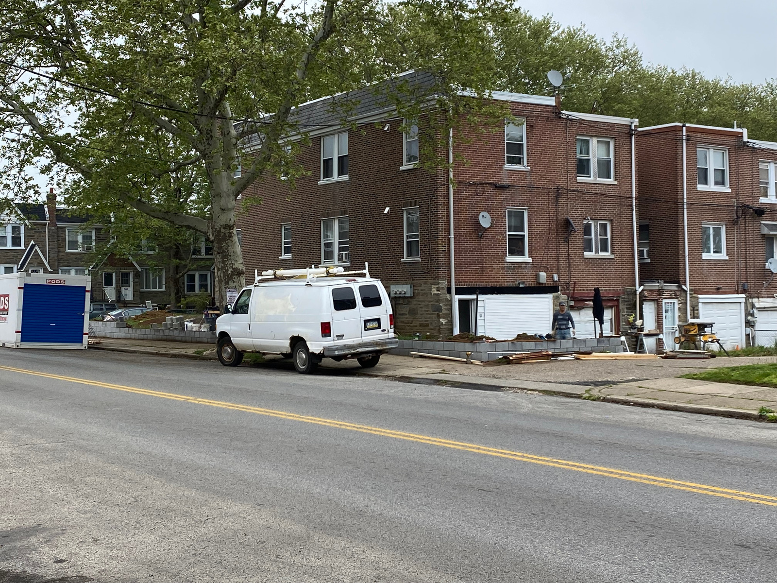 Photographic documentation of the work as submitted to the city's 311 record.