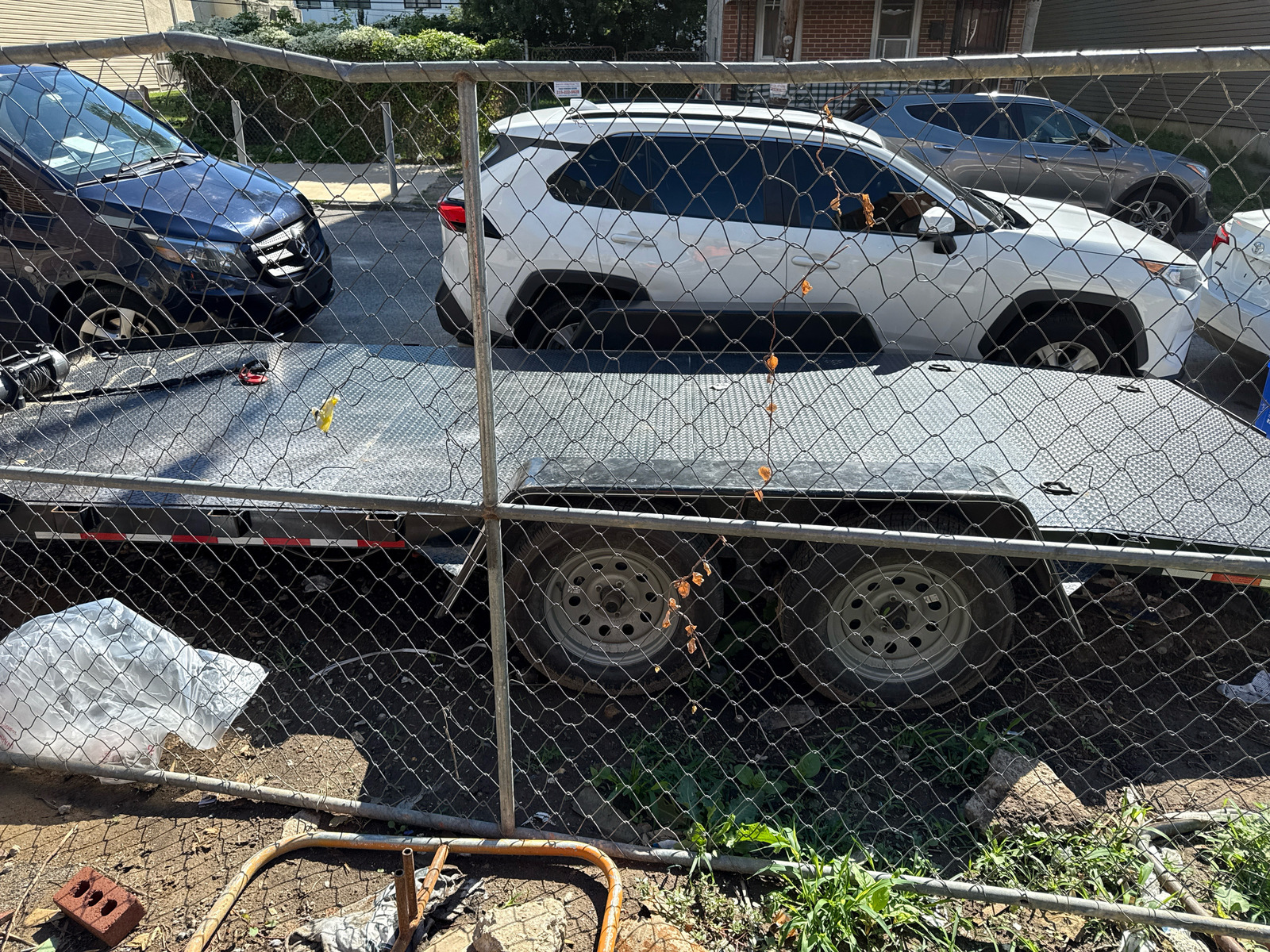 Photographic documentation of the work as submitted to the city's 311 record.
